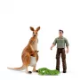 Schleich Pocket Set! Kangaroo Tour s Ranger