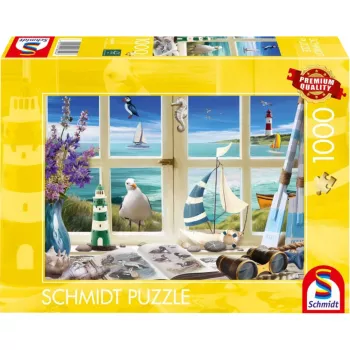 SCHMIDT SPIELE Štúdia pri mori (1000 dielikov)