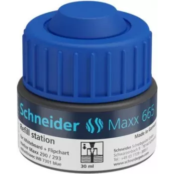 Schneider Maxx 665 doplňovací atrament, modrá 166503