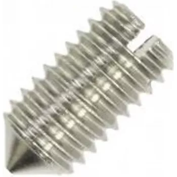 SCHROFF NTS závitová skrutka M2,5 x 8 mm, oceľ, pozinkovaná, 100-kusové balenie (21100276)