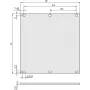 Schroff Pentair 3U 4HP hliníkový predný panel 30807-776