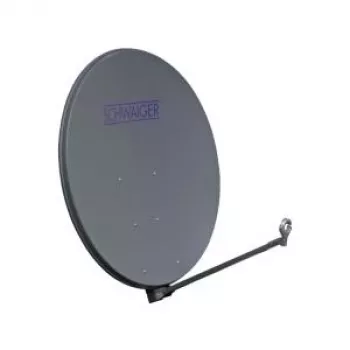 Schwaiger SPI1000.1 offset satelitná anténa 100 cm sivá