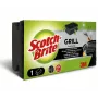 Scotch-Brite BBQ čistič grilu čierna extra silná škrabacia podložka s pásikom na uchopenie šetrným k nechtom, 1 kus (GNS1N)