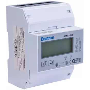 SDM 72 DM MID trojfázový elektromer Modbus