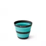 Sea To Summit Frontier UL skladacia hrnček 355 ml Aqua Sea Blue