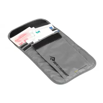 Sea To Summit Neck Pouch/Wallet náhrdelník peňaženka s RFID ochranou, čierna