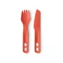Sea To Summit Passage Cutlery sada oranžová - 3-dielna ľahká kempingová sada príboru