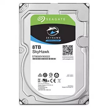 Seagate SkyHawk 8TB monitorovací pevný disk, 3,5 palca, SATA 6Gb/s, 7200RPM, 256MB cache