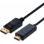 SECOMP STANDARD DisplayPort kábel DP na HDTV, ST/ST, čierna, 3 m (S3677)