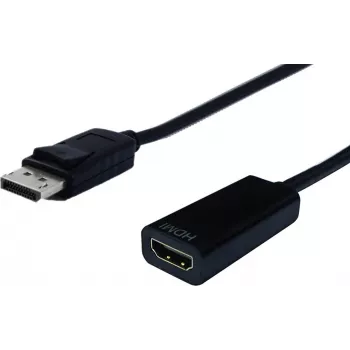 SECOMP STANDARD Adaptérový kábel DP samec na HDMI samica v1.2 11.55.3204