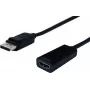 SECOMP STANDARD Adaptérový kábel DP samec na HDMI samica v1.2 11.55.3204