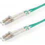 SECOMP STANDARD optický patch kábel OM3 50/125µm LC/LC duplex tyrkysová 2m S1802