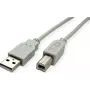 SECOMP STANDARD USB 2.0 kábel, Type-A-B, béžový, 4,5 m (S3105)