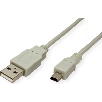 SECOMP STANDARD USB 2.0 kábel, typ A na 5-Pin Mini, 3 m (S3143)