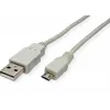SECOMP STANDARD USB 2.0 kábel, USB A konektor samec na Micro USB B konektor samec, 3 m, čierny S3153