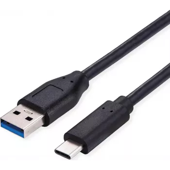 SECOMP Standard USB 3.2 Gen 1 kábel, USB A na C, 0,5 m, čierna (S3015)
