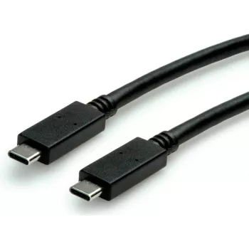 SECOMP STANDARD USB-C na USB-C 3.2 Gen 2 kábel, E-Mark, 10Gbps, 100W PD, 0,5 m, čierny S3520