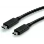 SECOMP STANDARD USB-C na USB-C 3.2 Gen 2 kábel, E-Mark, 10Gbps, 100W PD, 0,5 m, čierny S3520