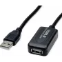 SECOMP STANDARD USB2.0 aktívny predlžovací kábel, ST/BU, 15 m (S3116) (11.55.3116)