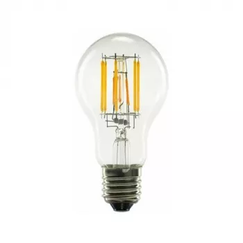 SEGULA LED vláknová žiarovka E27 6,5W 2200K stmievateľná G95 číra