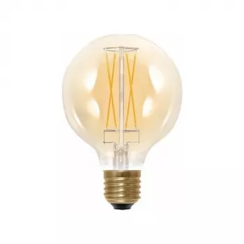 SEGULA LED Globe 95 Gold E27 5W 340Lm 1900K stmievateľná