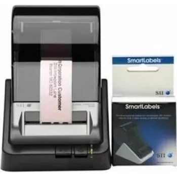 Seiko Instruments ružové termálne priame etikety pre Smart Label Printer 100, 120, 200, 220, 620, 650SE, EZ30, Pro (54 mm x 101 mm, 220 etikiet/rolka, 1 rolka) 42100602