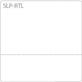 Seiko Instruments SLP-RTL polopriľnavé prepravné etikety 37 x 37 mm, 1120 etikiet (2 rolky x 560) pre Smart Label Printer 200, 220, 240, 420, 430, 440, 440 Office Administration Pack, 450 42100641