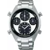 SEIKO SFJ001P1 pánske solar quartz chronograph hodinky 42mm oceľ