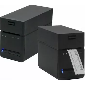 SEIKO SLP-720RT WLAN tlačiareň etikiet, 300 dpi priama termotlač, USB/Ethernet/Wi-Fi, automatický rezač, čierna/sivá
