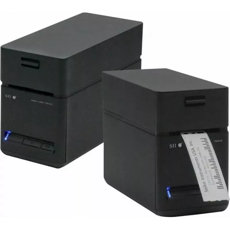 SEIKO SLP-720RT WLAN tlačiareň etikiet, 300 dpi priama termotlač, USB/Ethernet/Wi-Fi, automatický rezač, čierna/sivá