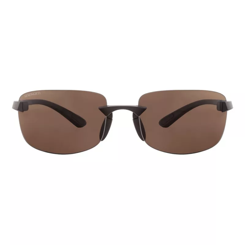 SERENGETI MAN SS755004-S Aviator slnečné okuliare - Drivers Brown sklá - Gunmetal rám