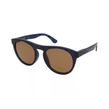 SERENGETI unisex slnečné okuliare SS572003-S satin black obdĺžnikový rám hnedé polarizované Drivers sklá 53/20/140 mm