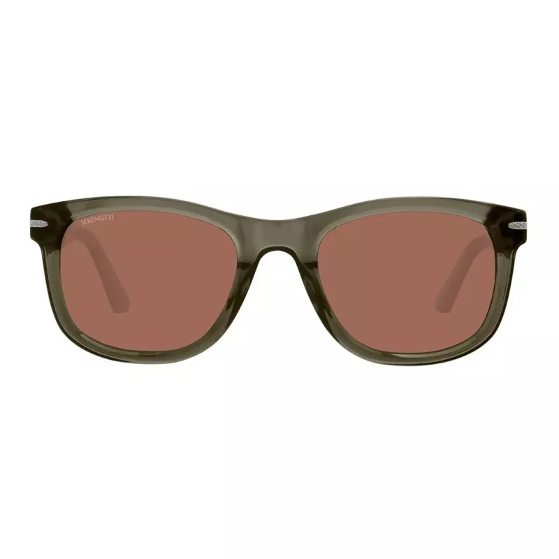 SERENGETI unisex slnečné okuliare SS745004-S - Shiny Black rám, Drivers Gold sklo, 54/24/145 mm