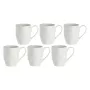 Súprava 6 porcelánových šálok LA PORCELLANA BIANCA Bianca Collection