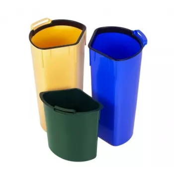 Sada košov na triedenie CurverTRIO 17 + 17 + 6 L