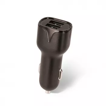 Setty 2xUSB Auto Nabíjačka 2.4A Čierna