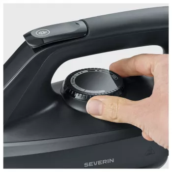 Severin BA 3192 parná žehliaca stanica – 2400W, 5,5 bar, keramická žehliaca plocha, matná čierna