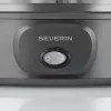 Severin JG 3510 jogurtovač, 7 x 150 ml poháre, Dark Inox/Čierna