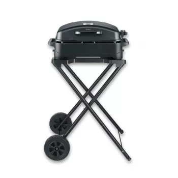 Severin PG 8598 elektrický gril so stojanom 2500 W chrómovaný rošt 1000 cm²