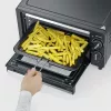 Severin TO 2062 Mini rúra, 9 L, 800 W, s rotisériou, kartáčovaná nehrdzavejúca oceľ/čierna