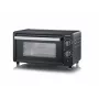 Severin TO 2062 Mini rúra, 9 L, 800 W, s rotisériou, kartáčovaná nehrdzavejúca oceľ/čierna