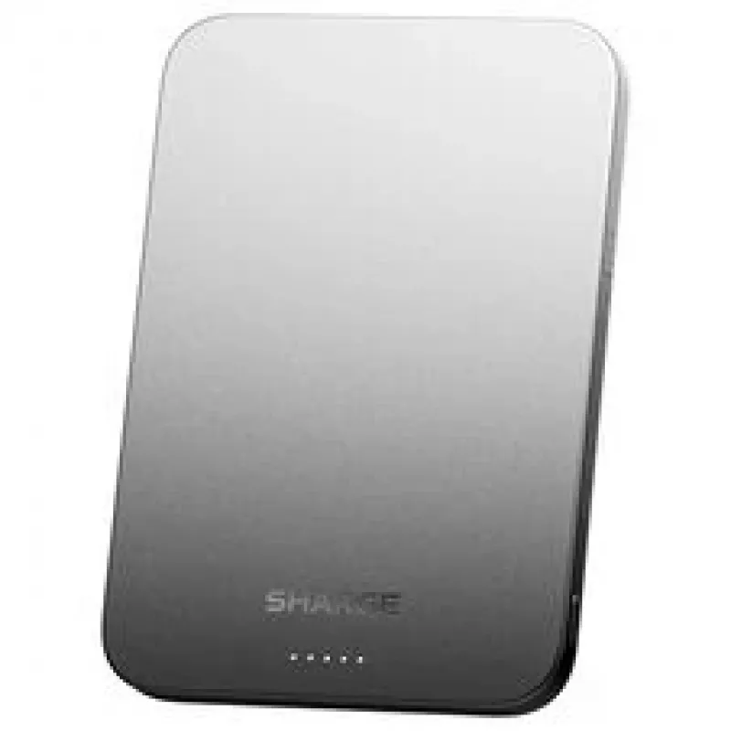 SHARGE AeroMag Air power banka 5000mAh Qi2 15W bezdrôtovo 20W USB-C PD čierna YDD-AEROMAGAIR-M6