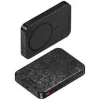 SHARGE CarbonMag 10K bezdrôtová powerbanka, 10 000mAh, Qi2 15W, USB-C 20W, čierna YDD-SG-C2TXWCX-HEI