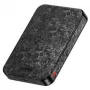 SHARGE CarbonMag 10K bezdrôtová powerbanka, 10 000mAh, Qi2 15W, USB-C 20W, čierna YDD-SG-C2TXWCX-HEI