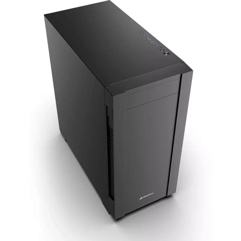 Sharkoon S25 Silent Black Mid-Tower skriňa (model 2026)