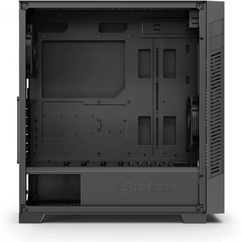 Sharkoon S25-V2 čierna Midi-Tower skriňa, model 2026