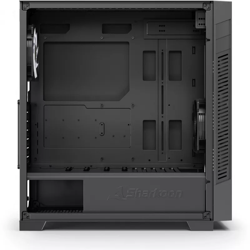Sharkoon S25-W2 ARGB Black Tempered Glass Midi Tower skriňa (model 2026)