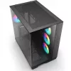 Sharkoon Steel Shark Black Tempered Glass x2 Mid-Tower skriňa