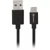 SHARKOON USB 2.0 kábel, USB-A konektor samec na USB-C konektor samec (čierny, 2 m)