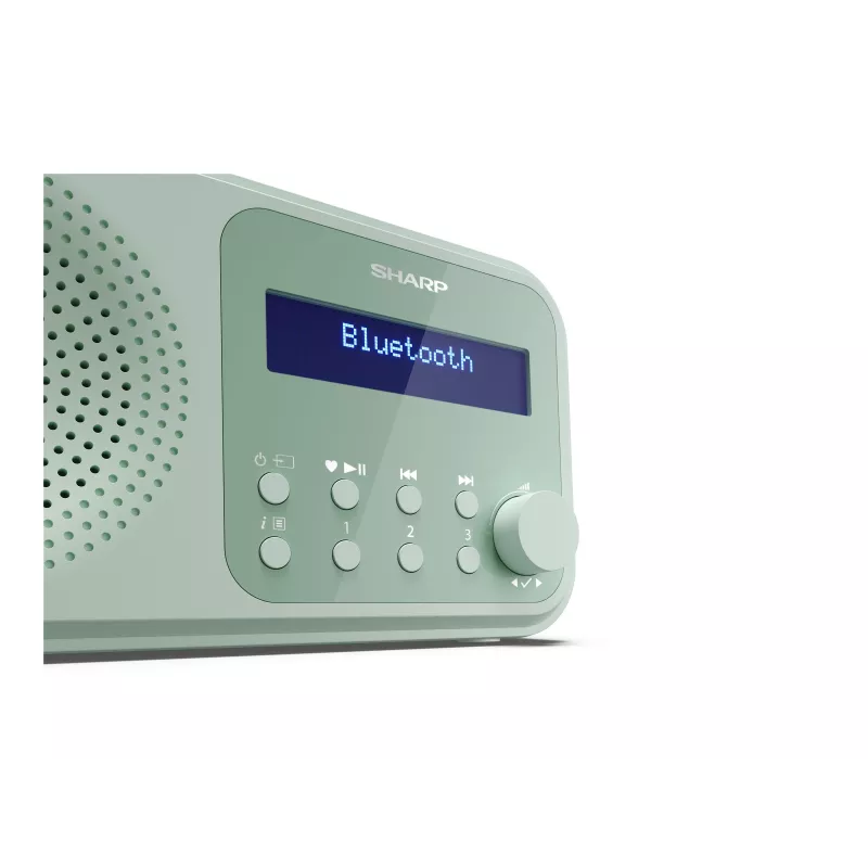 Sharp Tokyo DR-P420(GN) Prenosné rádio DAB+/FM, Bluetooth 5.0, Aquamarine Green